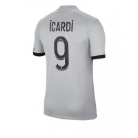 Paris Saint-Germain Mauro Icardi #9 Fußballbekleidung Auswärtstrikot 2022-23 Kurzarm